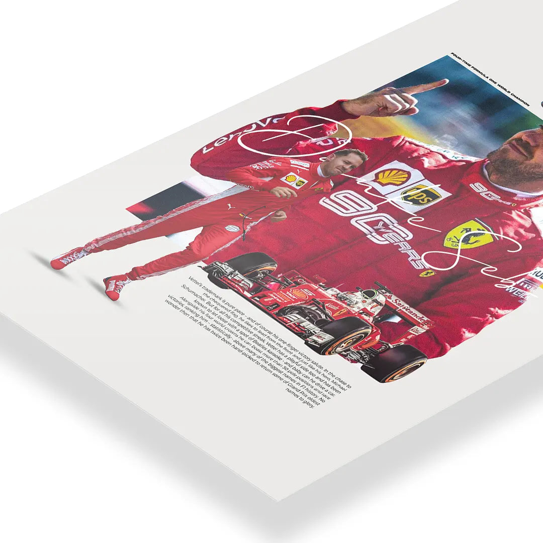 Sebastian Vettal II art poster 3