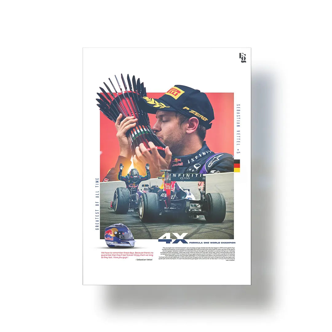 Sebastian Vettal metal poster 1