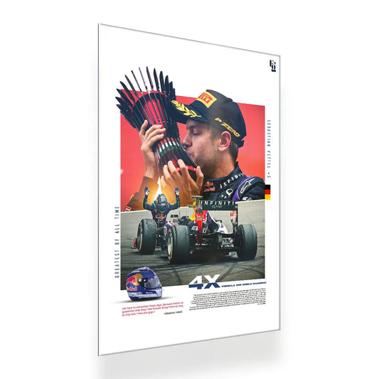 Sebastian Vettal metal poster 2