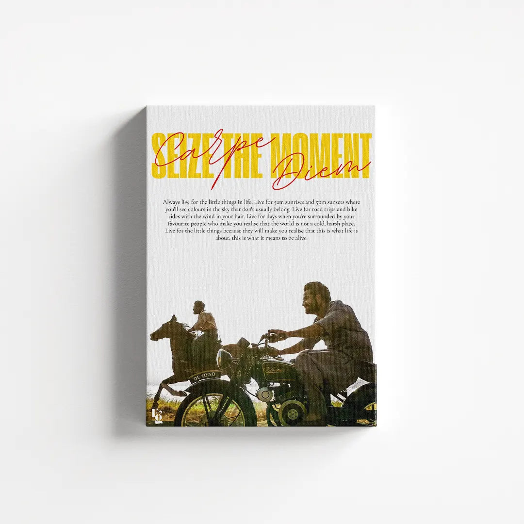 Seize The Moment canvas 1