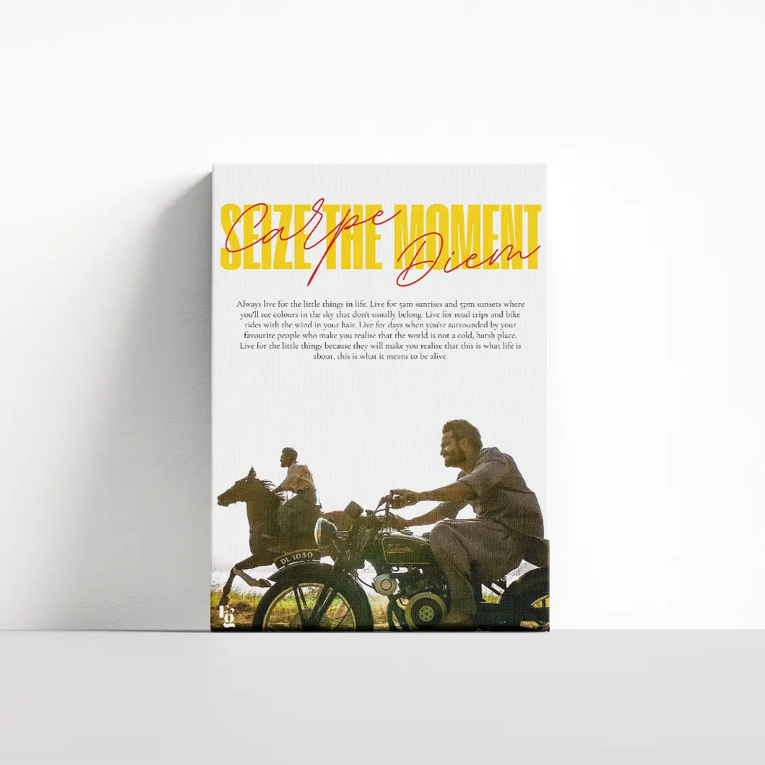 Seize The Moment canvas 4
