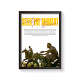 Seize The Moment frame black