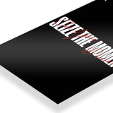 Seize The Moment Typography art poster 3