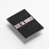 Seize The Moment Typography canvas 5