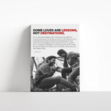 Some Loves Are Lessons canvas 4