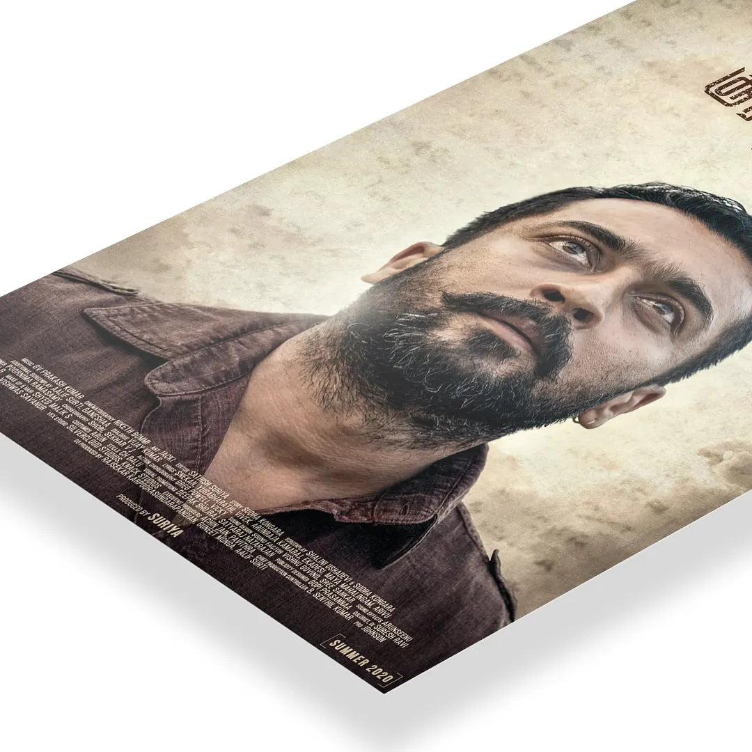 Soorarai Pottru 2020 V1 Original Movie art poster 3