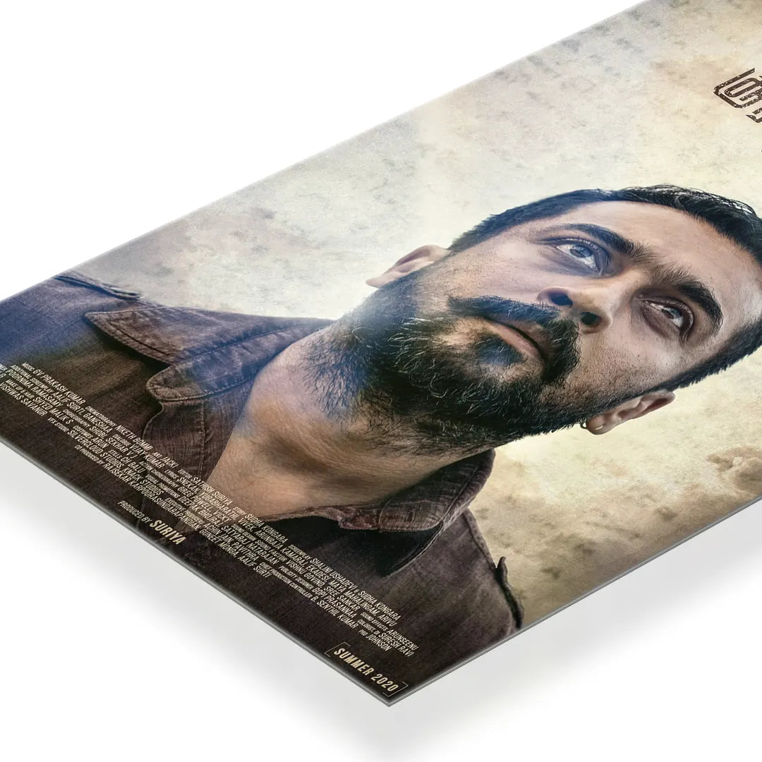 Soorarai Pottru 2020 V1 Original Movie metal poster 3