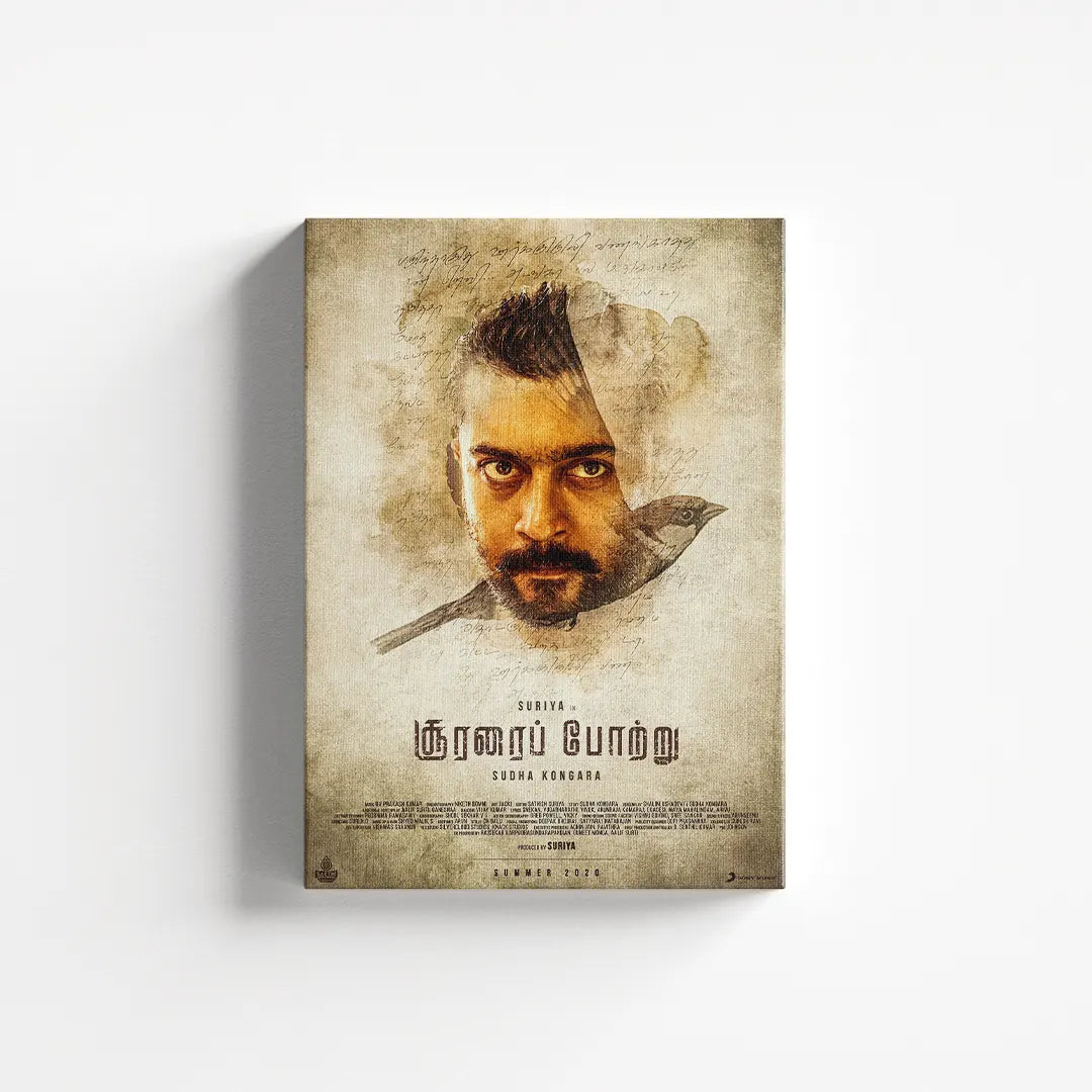 Soorarai Pottru 2020 V2 Original Movie canvas 1