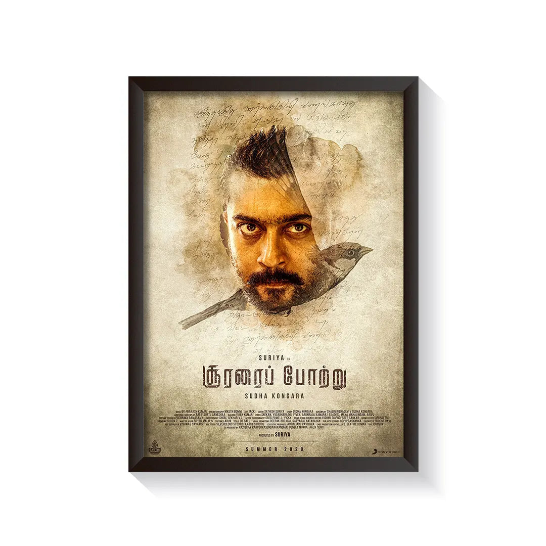 Soorarai Pottru 2020 V2 Original Movie frame black