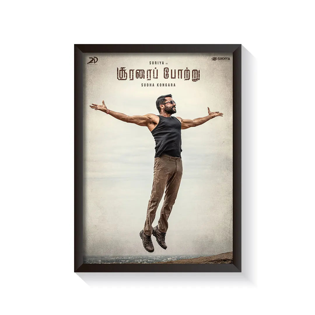 Soorarai Pottru 2020 V3 Original Movie frame black
