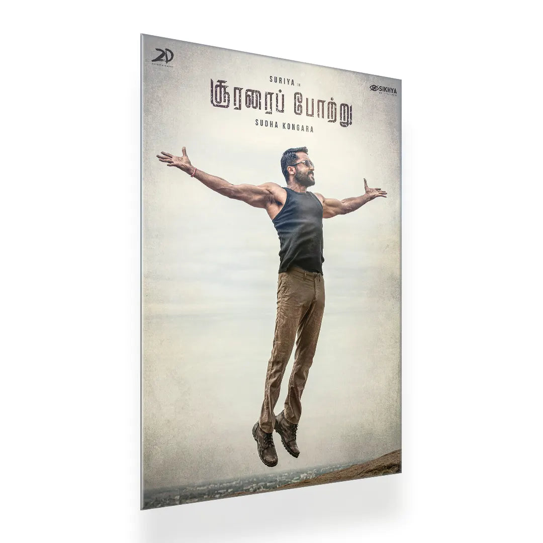 Soorarai Pottru 2020 V3 Original Movie metal poster 2