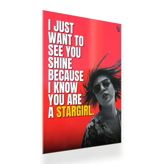 Stargirl metal poster 2