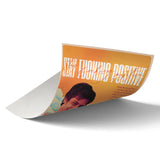 Stay Positive art poster 2