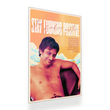 Stay Positive metal poster 2