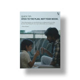Stick To The Plan art poster 1