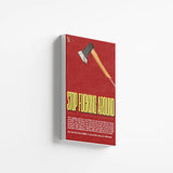 Stop Fucking Around Typography canvas 2