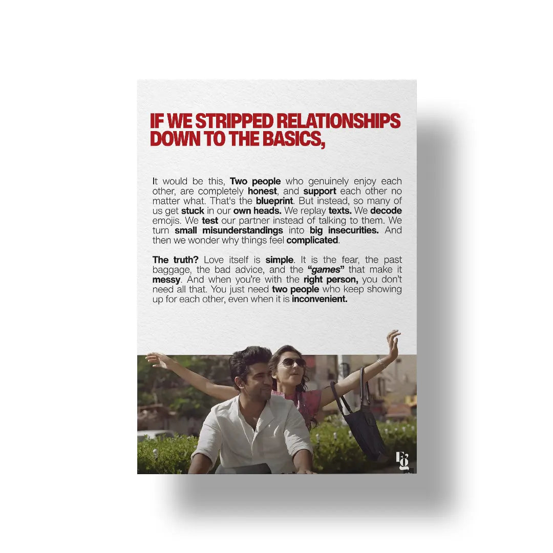 Stripped Relationships art poster 1