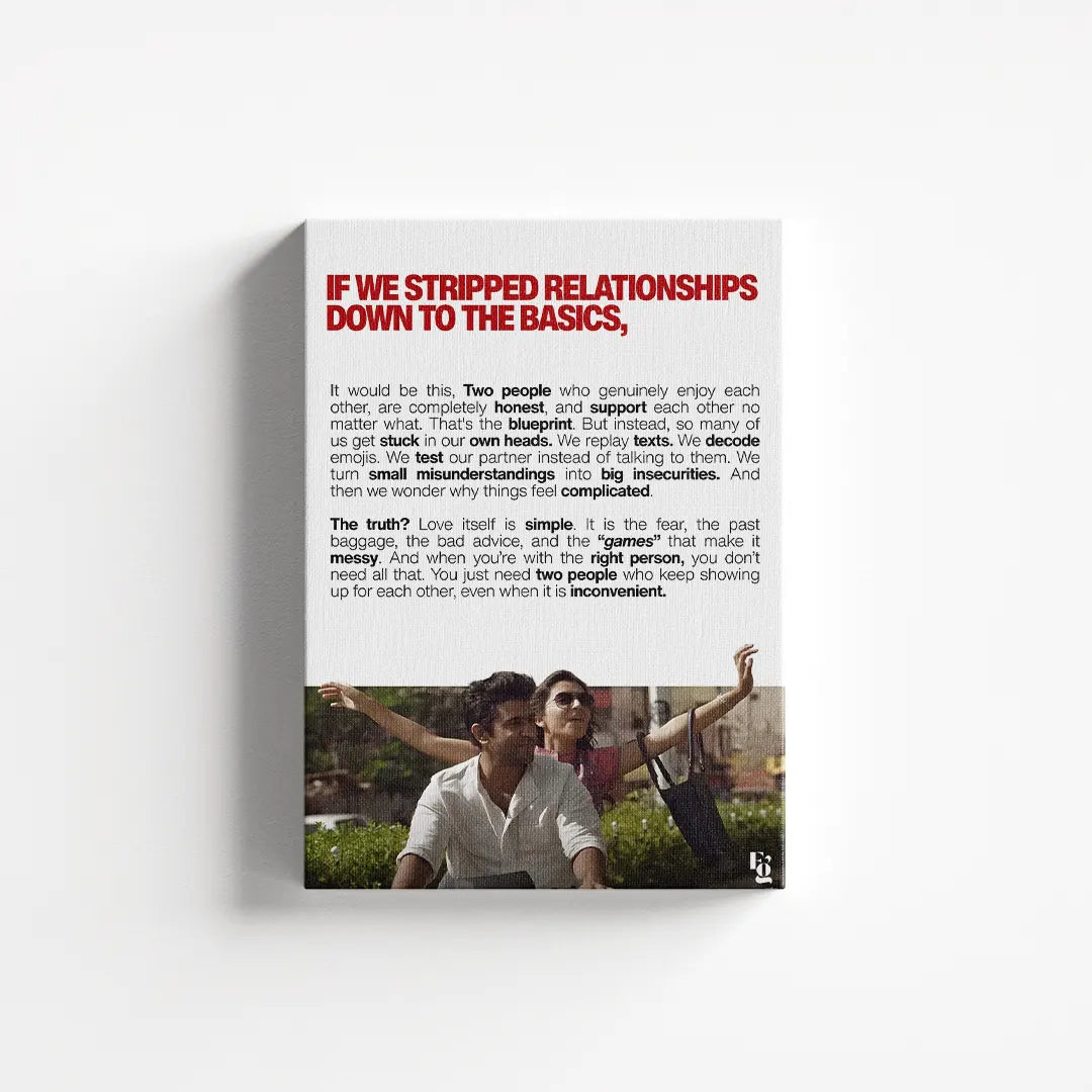 Stripped Relationships canvas 1