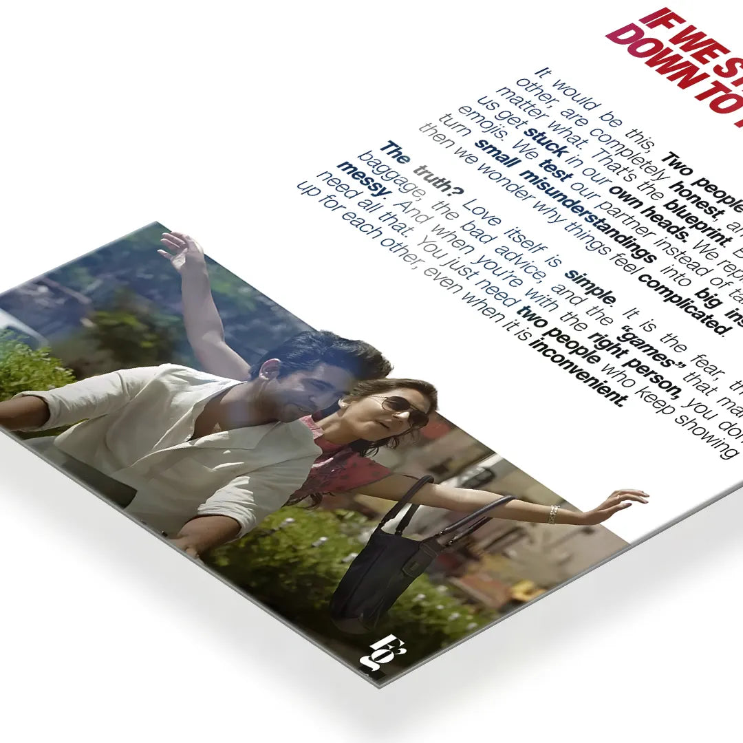 Stripped Relationships metal poster 3