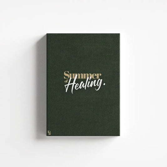 Summer Of Healing Typography canvas 1