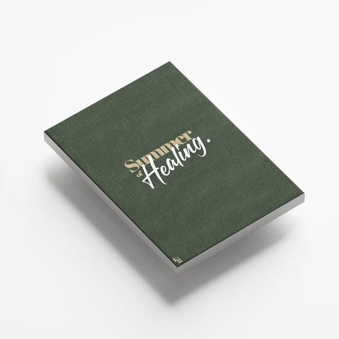 Summer Of Healing Typography canvas 5