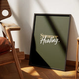 Summer Of Healing Typography frame 1