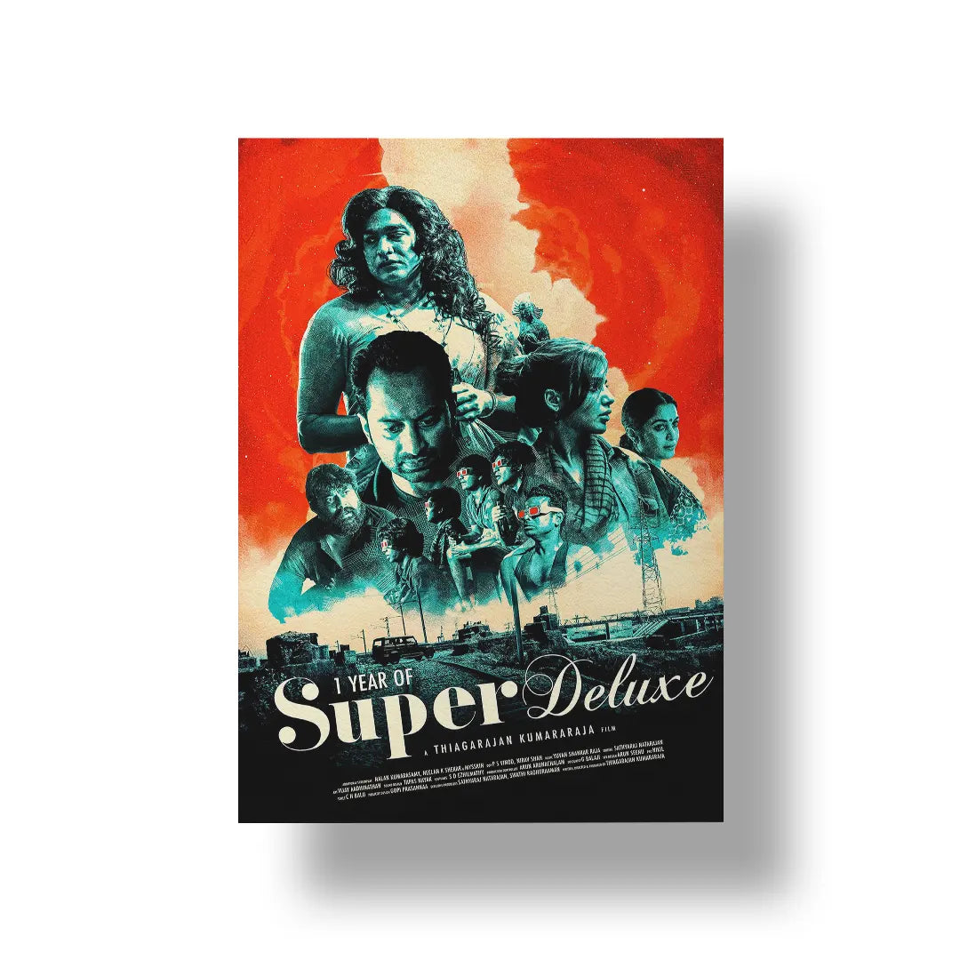 Super Deluxe 2019 V2 Original Movie art poster 1