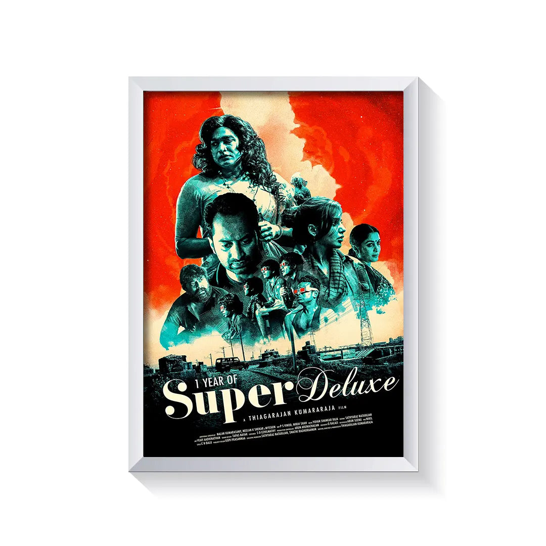 Super Deluxe 2019 V2 Original Movie frame white