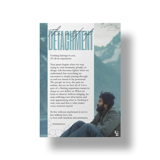The Art Of Detachment art poster 1