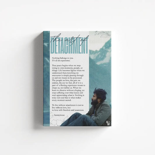 The Art Of Detachment canvas 1