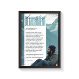 The Art Of Detachment frame black