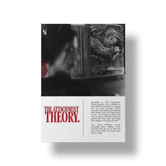 The Attachment Theory art poster 1