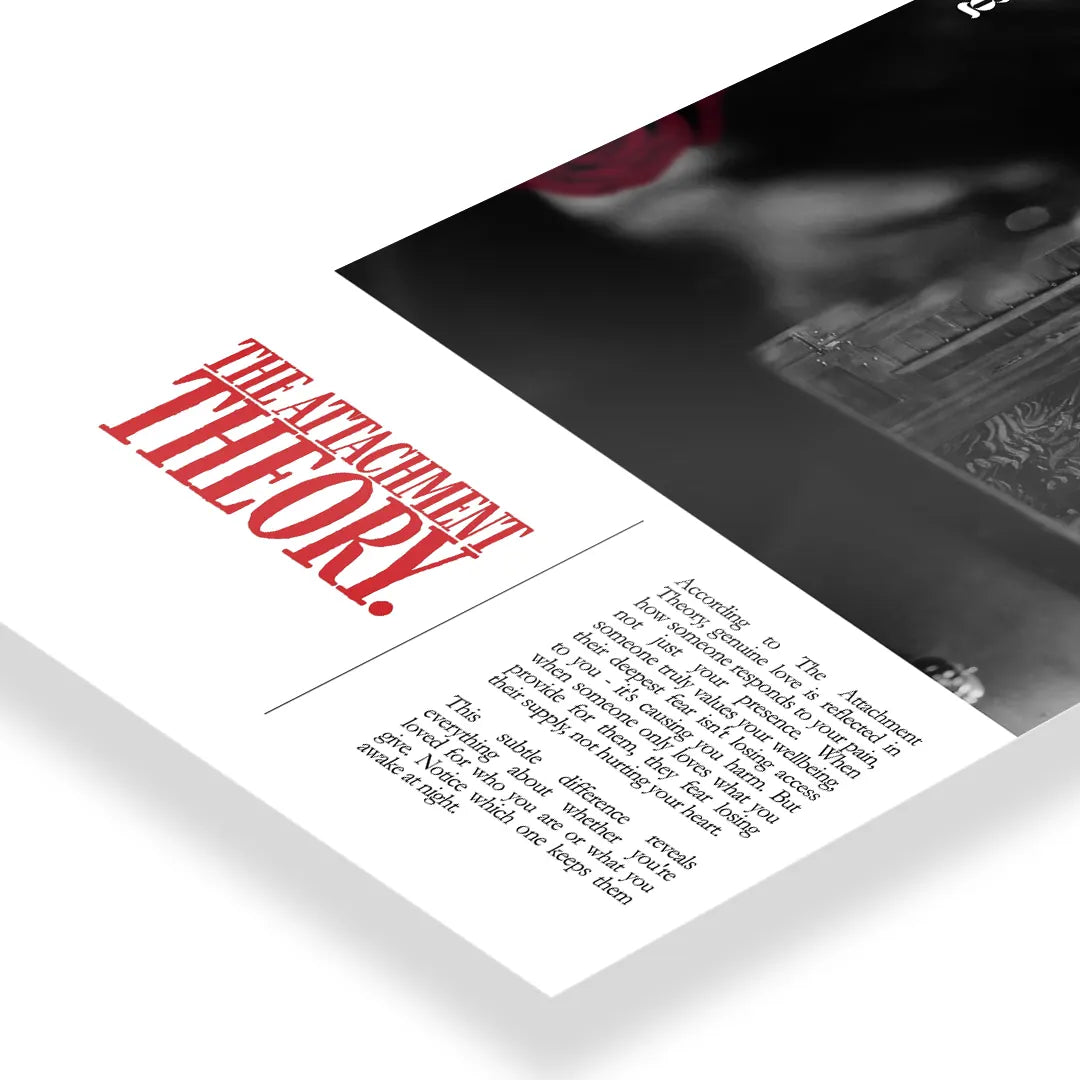 The Attachment Theory art poster 3