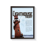 The Lighthouse Theory frame black