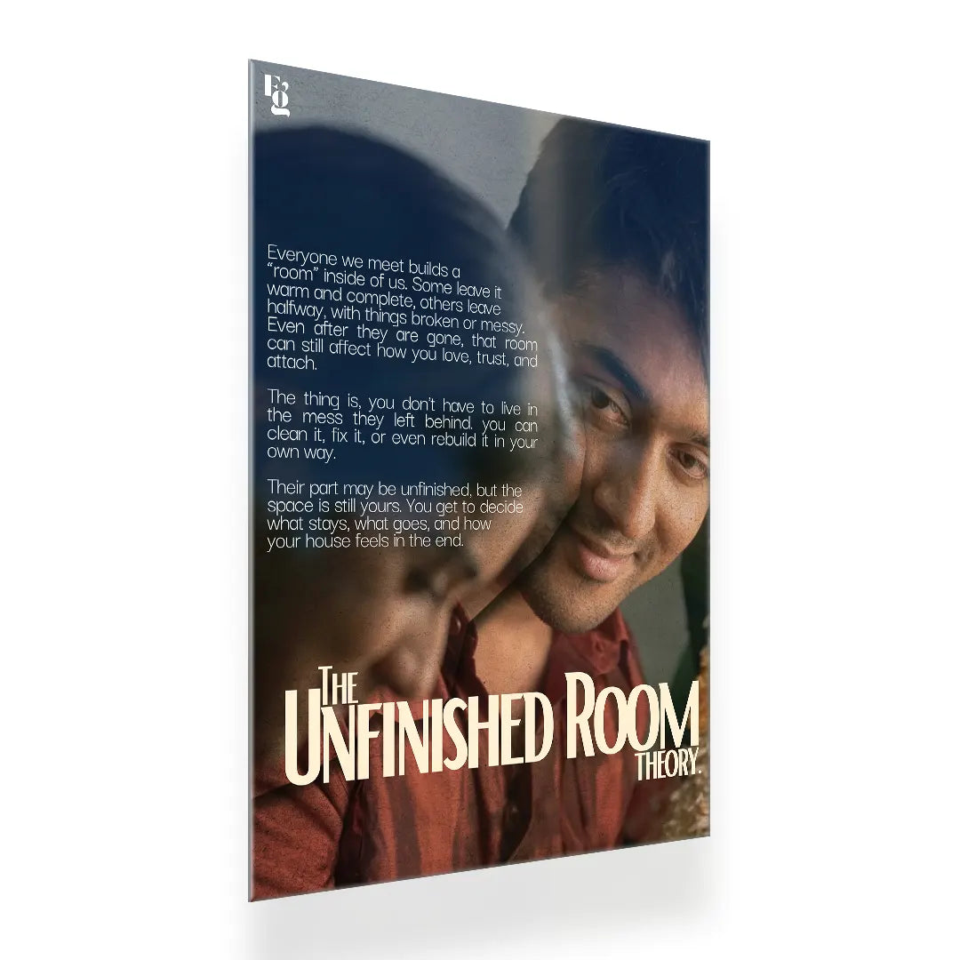 The Unfinished Room Theory metal poster 2