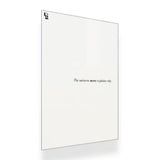 The Universe Never Explains Why metal poster 2