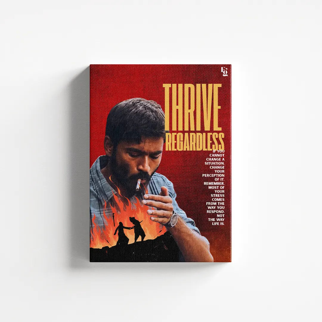 Thriving Regardless canvas 1