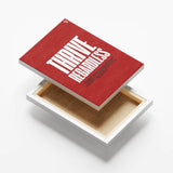 Thriving Regardless Typography canvas 6