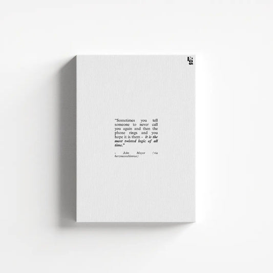 Twisted Logic Of All Time canvas 1