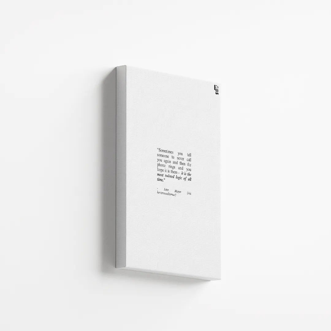 Twisted Logic Of All Time canvas 2