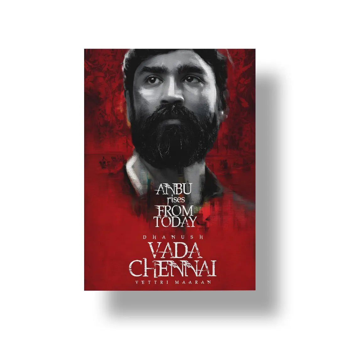 Vada Chennai 2018 V1 Original Movie art poster 1