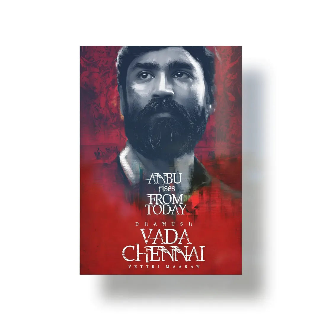 Vada Chennai 2018 V1 Original Movie metal poster 1