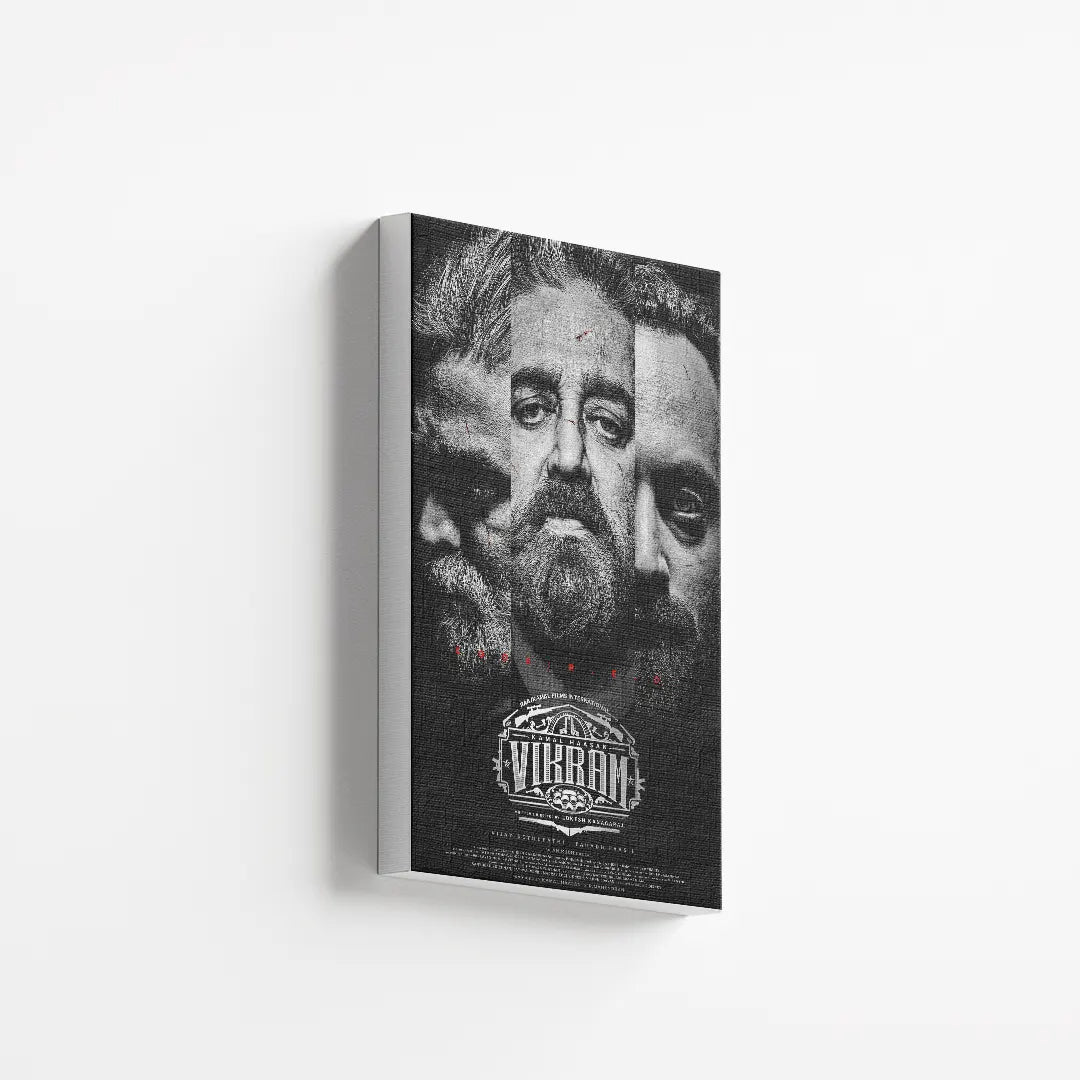 Vikram 2022 V1 Original Movie canvas 2