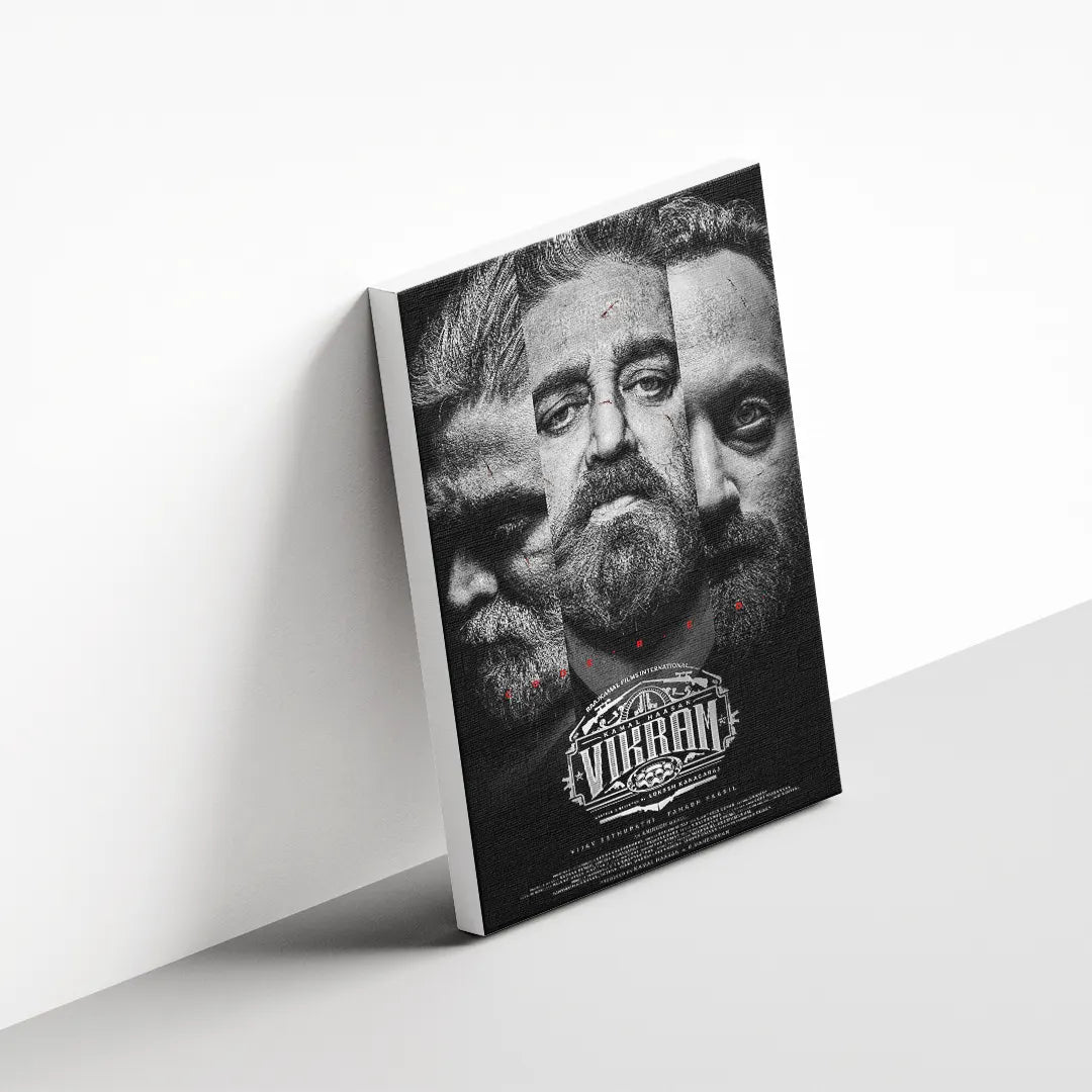 Vikram 2022 V1 Original Movie canvas 3