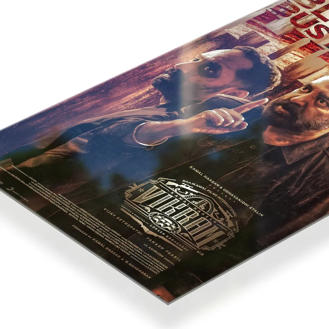 Vikram 2022 V2 Original Movie metal poster 3