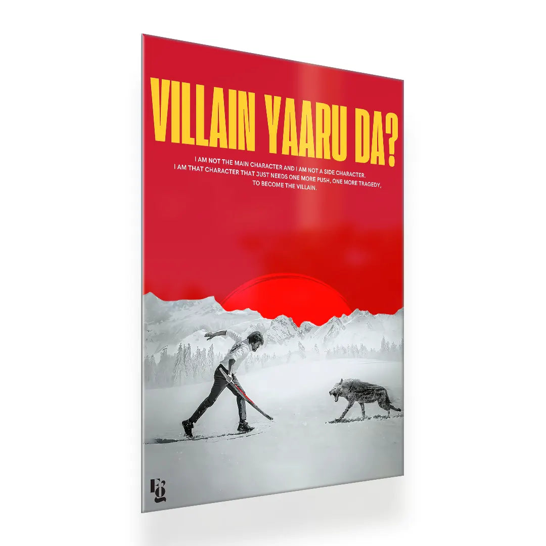 Villian Yaaru Da metal poster 2