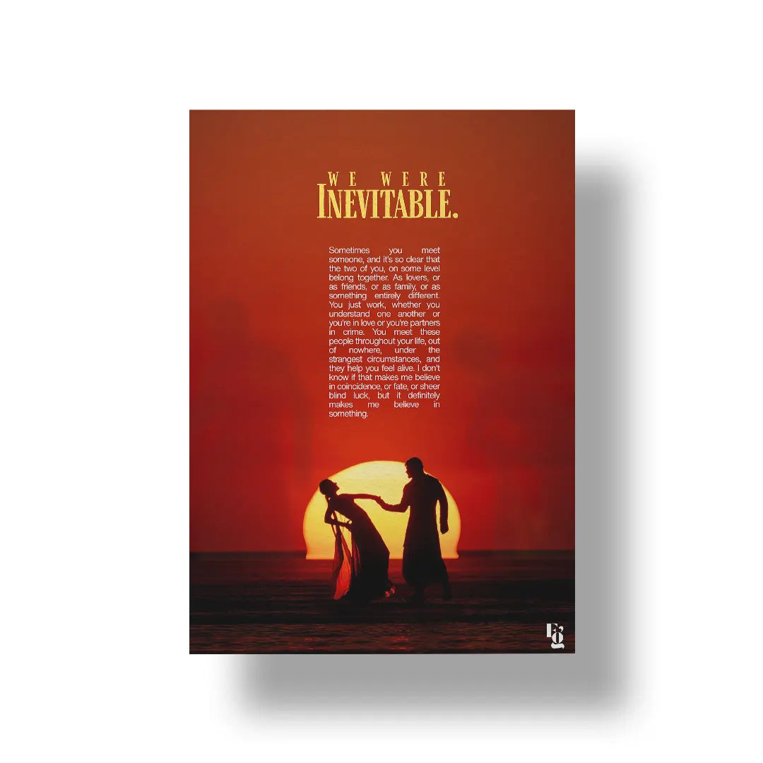 We Are Inevitable art poster 1