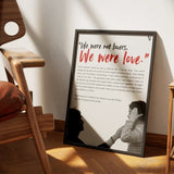 We were not lovers we were love Dear comrade frame 1