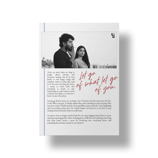 What Let Go Of You art poster 1