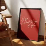 What Let Go Of You Typography frame 1